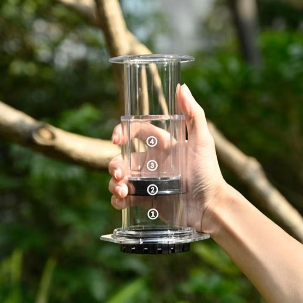 Cold Brew Jar - Przenośny Czajnik do Kawy Francuski Styl