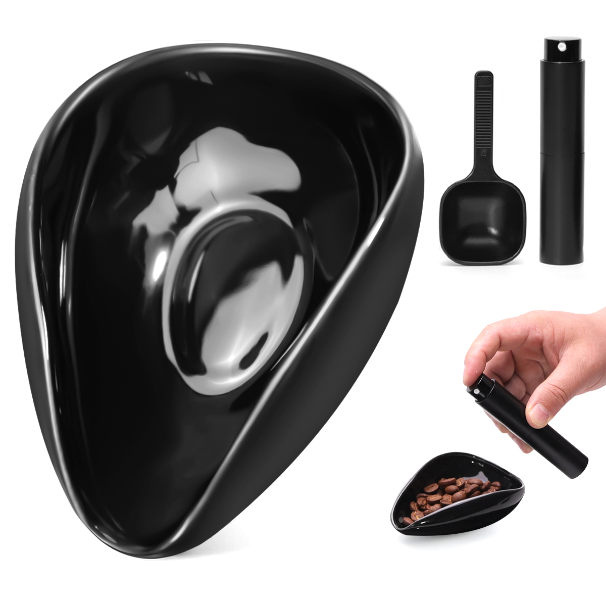 Tea And Coffee Kettle - Zestaw filiżanek i łyżek do dozowania