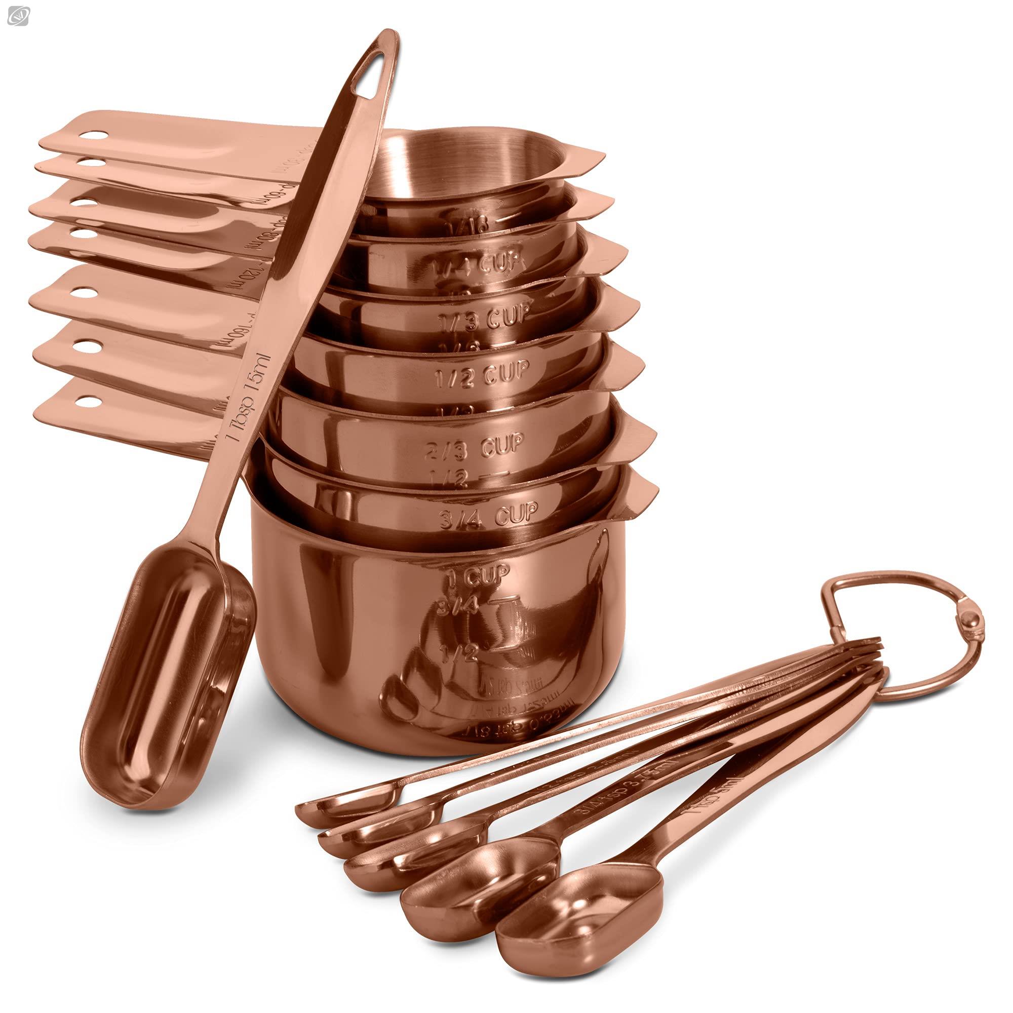 Coffee Tea Sugar Set - 13 sztuk zestaw łyżek z miarką