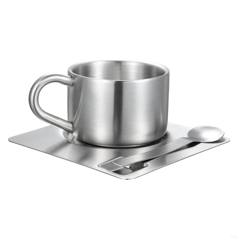 Metalowy zestaw filiżanek do k – Coffee Tea Break recenzja i cena