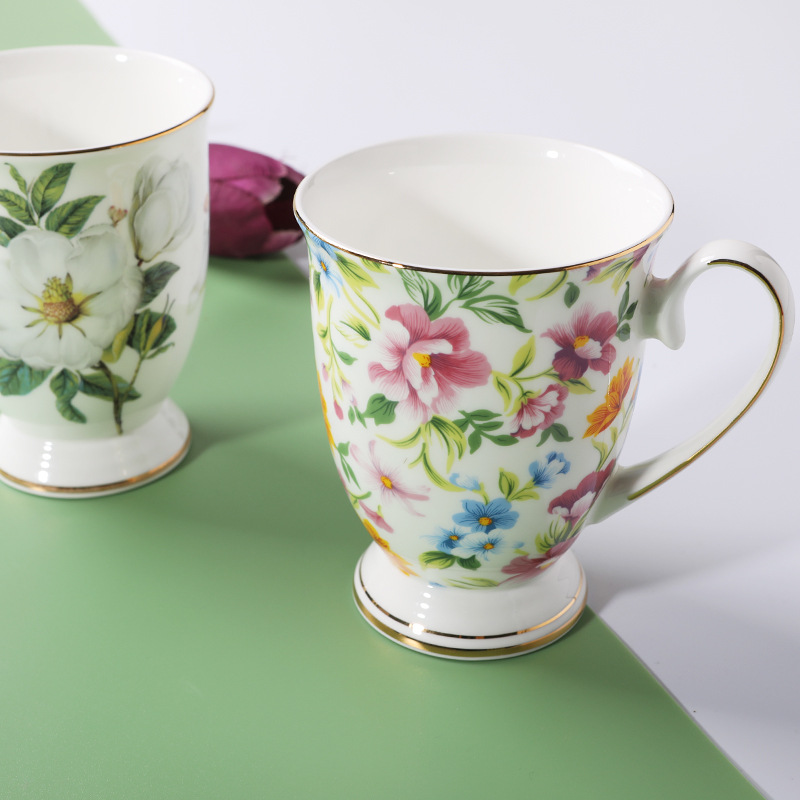 Kreatywny kubek z porcelany ko – Coffee Tea English recenzja i cena