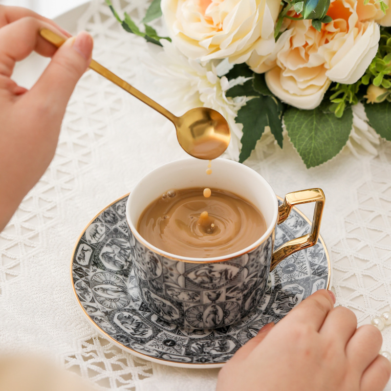 Europejski styl lekki luksusow – Coffee Tea English recenzja i cena