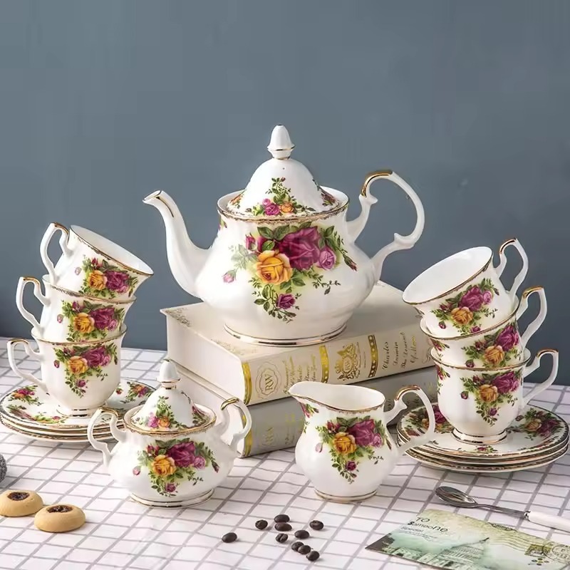Europejski zestaw do kawy z po – Coffee Tea English recenzja i cena