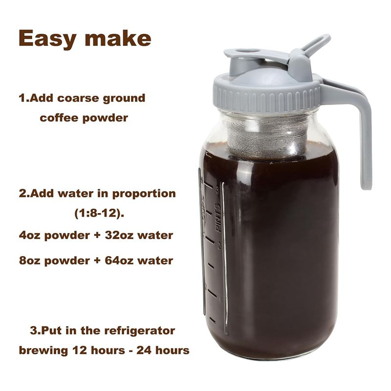 ABUH – filtr do kawy metodą „c – Cold Brew Jar recenzja i cena