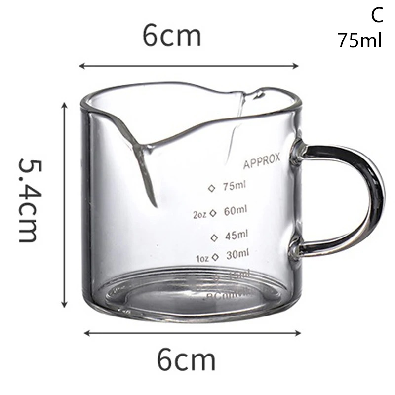 1/2 szt. Kubki do espresso 2,5 – Coffee Bean Scale recenzja i cena