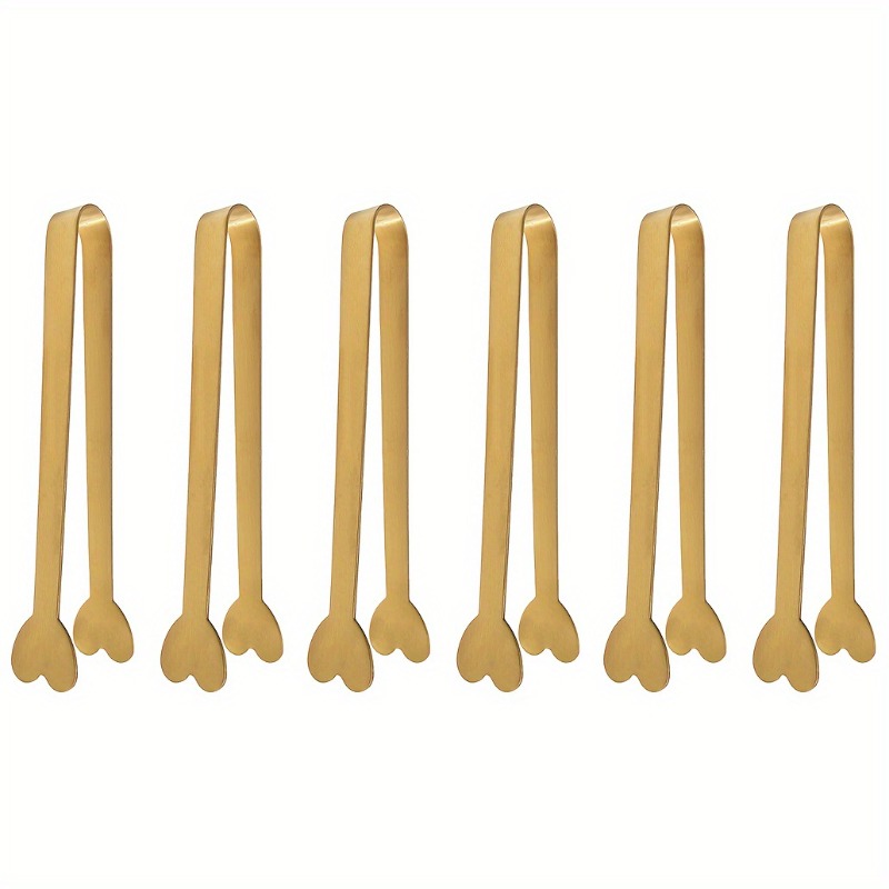 4/6 SZT. Mini Szczypce Ze Stal – Coffee Tea Sugar Set recenzja i cena