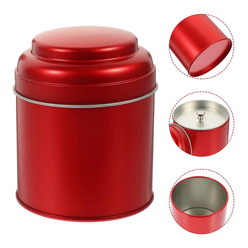 2 sztuki okrągłych, metalowych – Canister Coffee Sugar Tea recenzja i cena