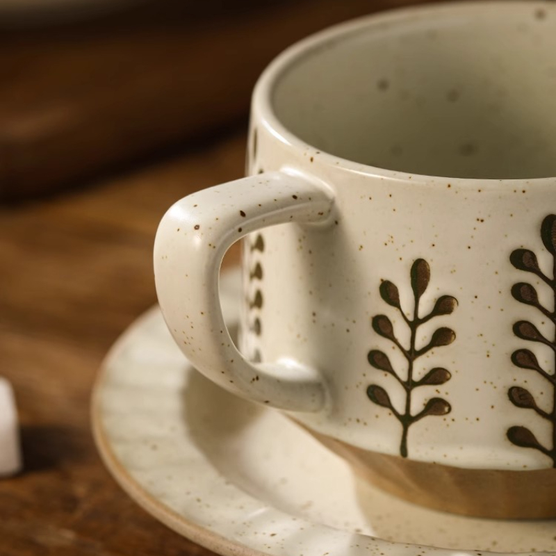 Retro Ceramiczny Kubek Gruba C – Coffee Tea Mix recenzja i cena