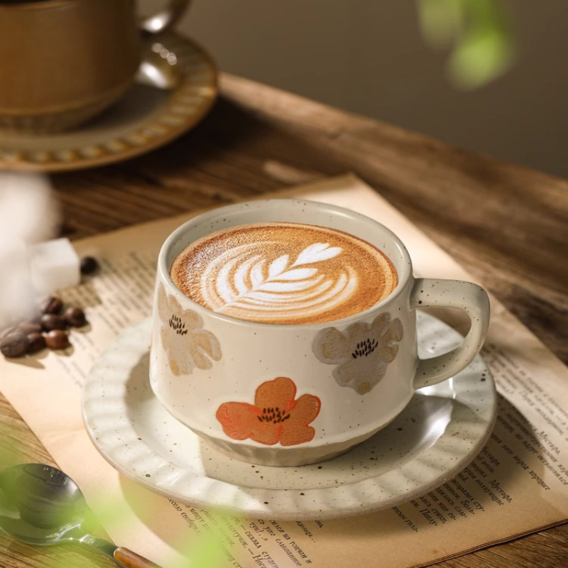 Retro Ceramiczny Kubek Gruba C – Coffee Tea Mix recenzja i cena