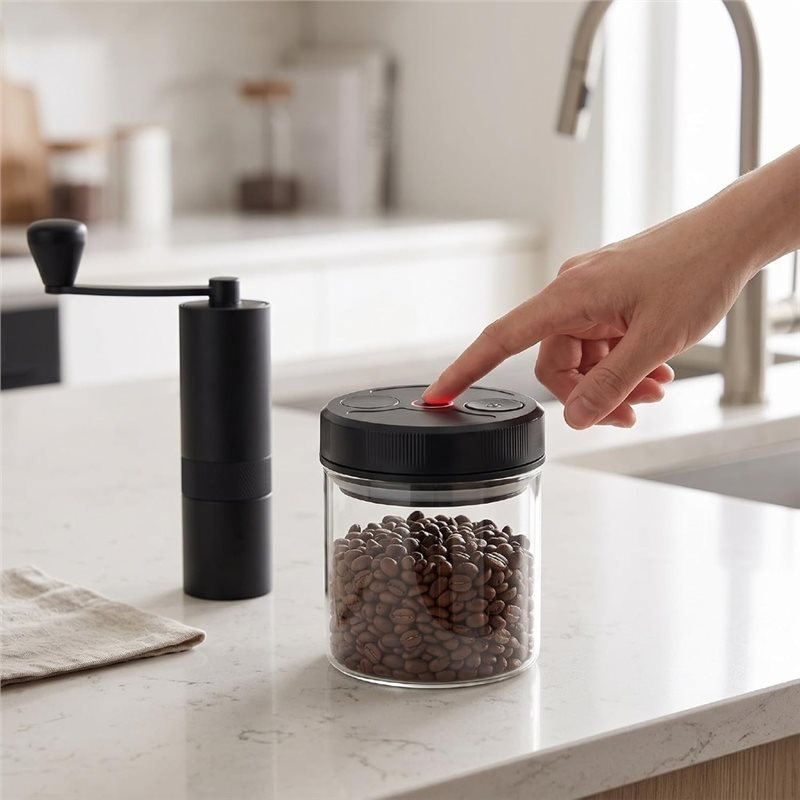Automatyczny pojemnik próżniow – Canister Coffee Sugar Tea recenzja i cena