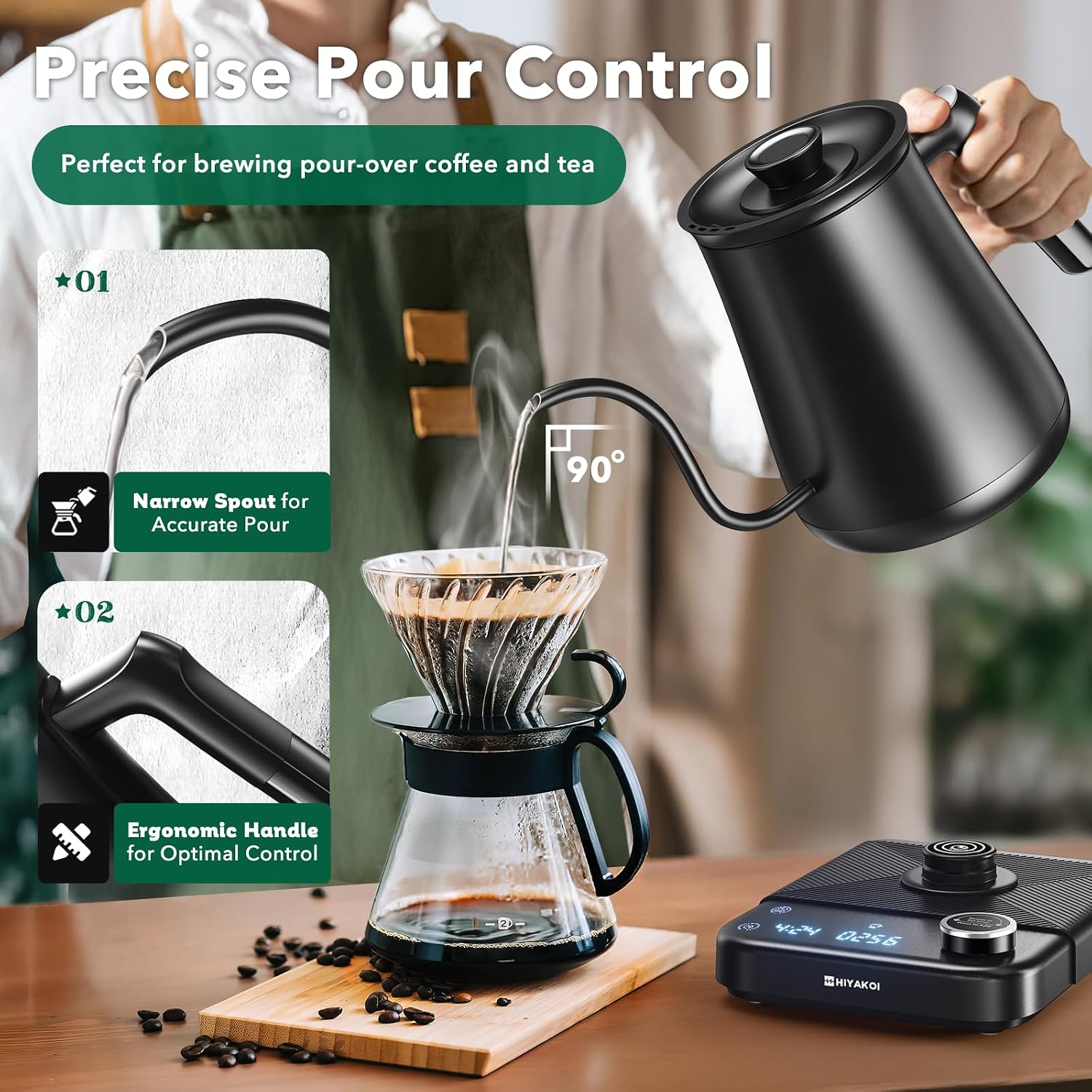 Czajnik elektryczny z wężowym  – Tea And Coffee Kettle recenzja i cena