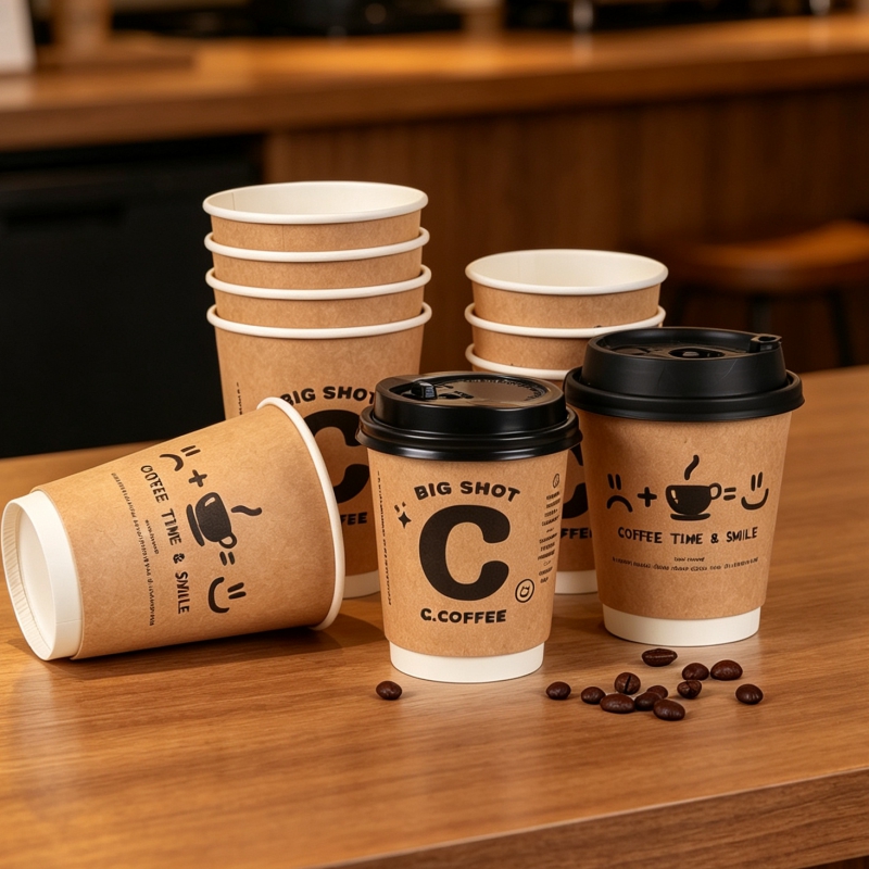 50 sztuk jednorazowych kubków  – Wallpaper Coffee And Tea recenzja i cena