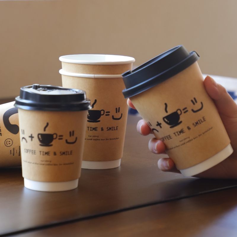 50 sztuk jednorazowych kubków  – Wallpaper Coffee And Tea recenzja i cena