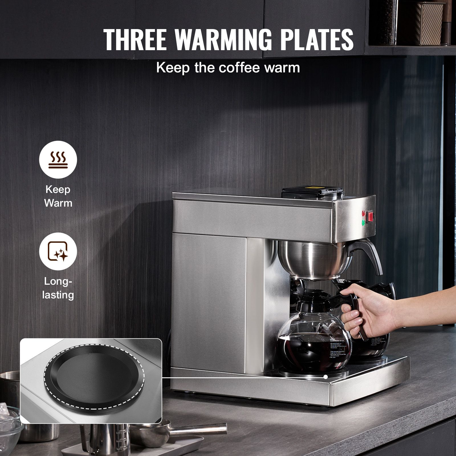 Komercyjny ekspres do kawy prz – Coffee & Tea Haus recenzja i cena