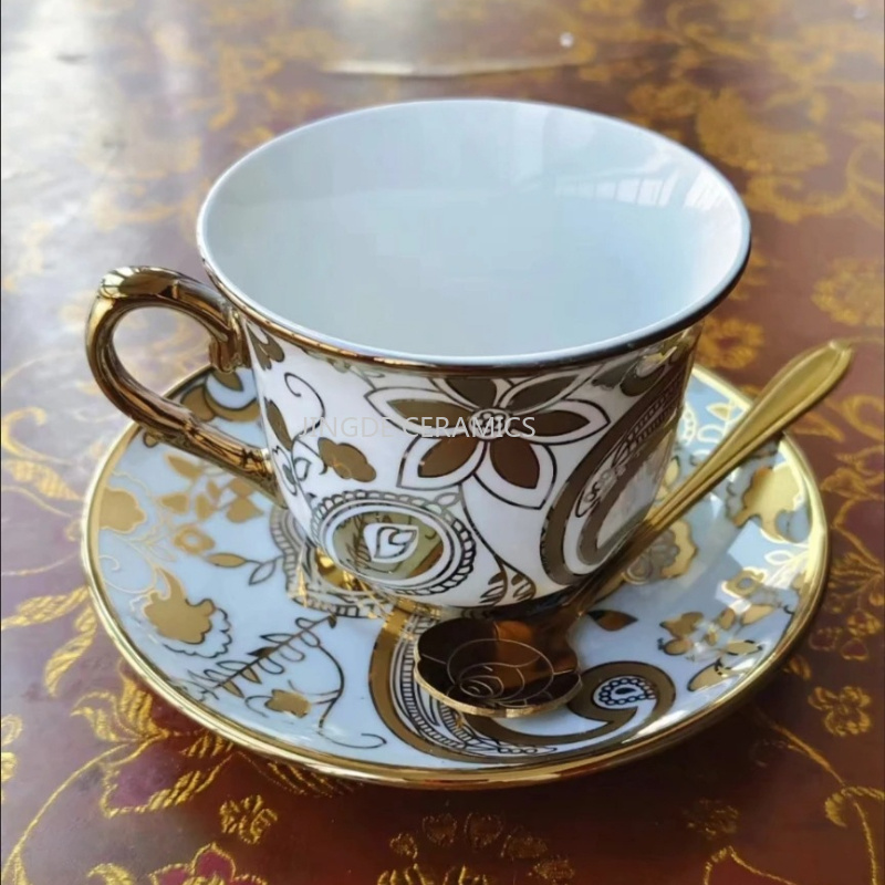 Ceramiczny kubek do kawy, angi – Coffee Tea English recenzja i cena