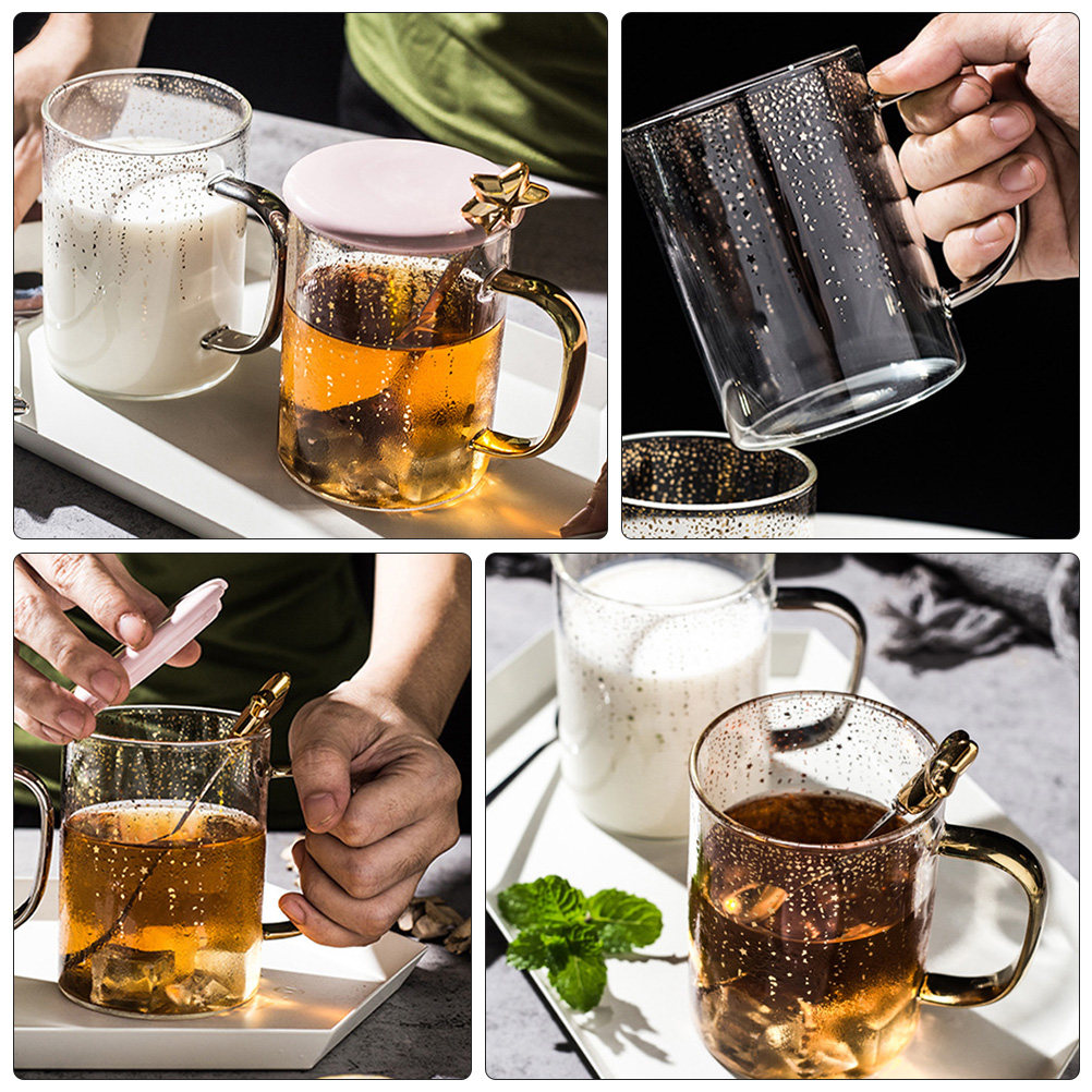 1 zestaw: szklany kubek, łyżec – Coffee Tea Break recenzja i cena