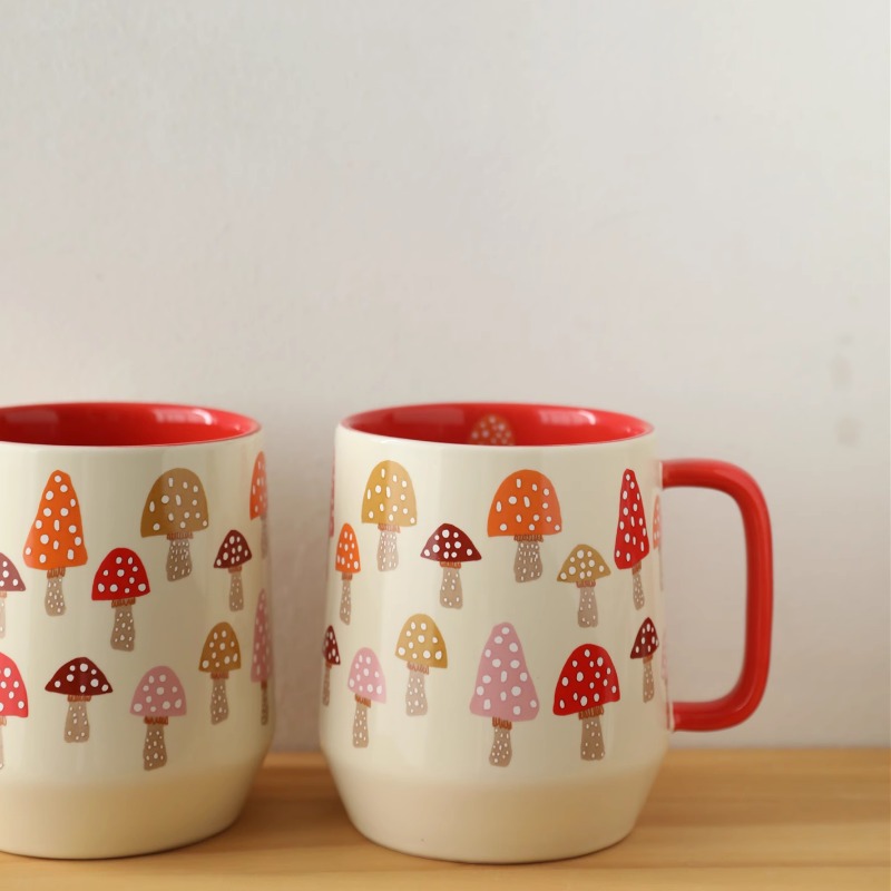 Ceramiczny kubek do wody w sty – Coffee Tea English recenzja i cena