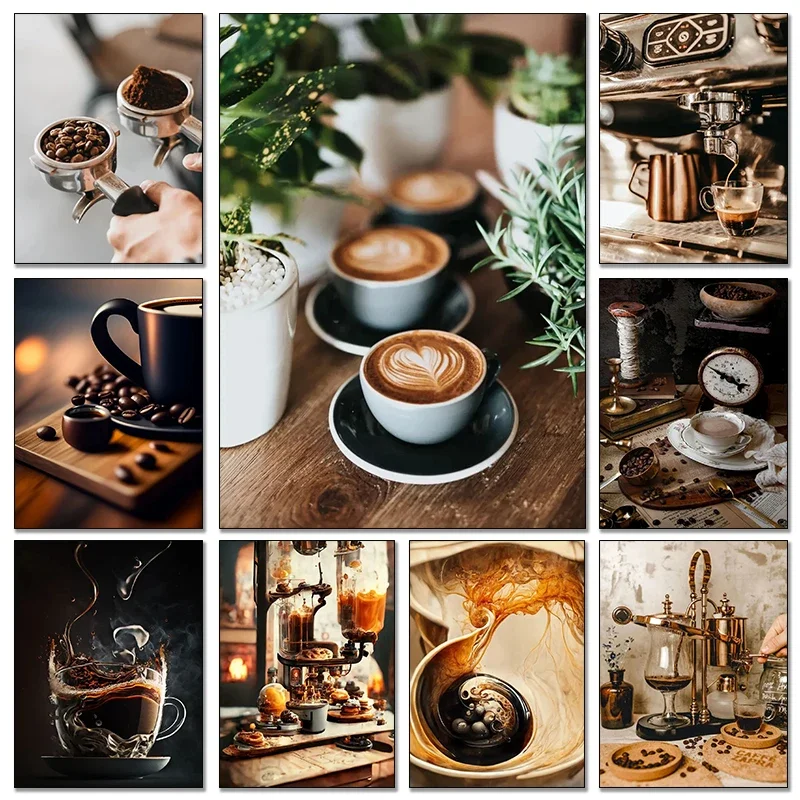 Plakat na płótnie z motywem ka – Coffee Tea Mugs recenzja i cena
