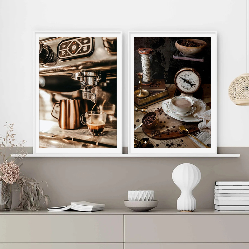 Plakat na płótnie z motywem ka – Coffee Tea Mugs recenzja i cena