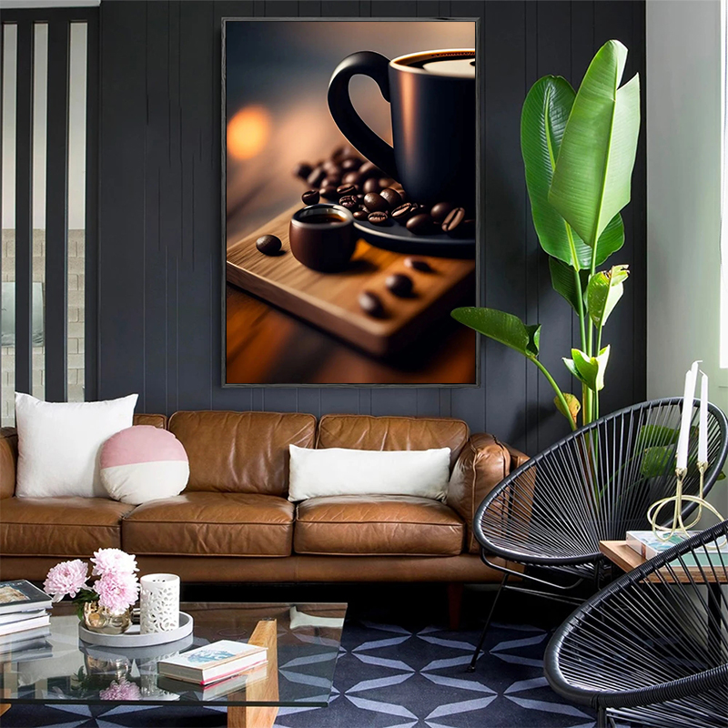 Plakat na płótnie z motywem ka – Coffee Tea Mugs recenzja i cena